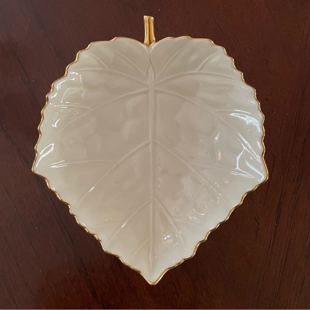 Lenox Maple Leaf Candy-Trinket Dish Vintage